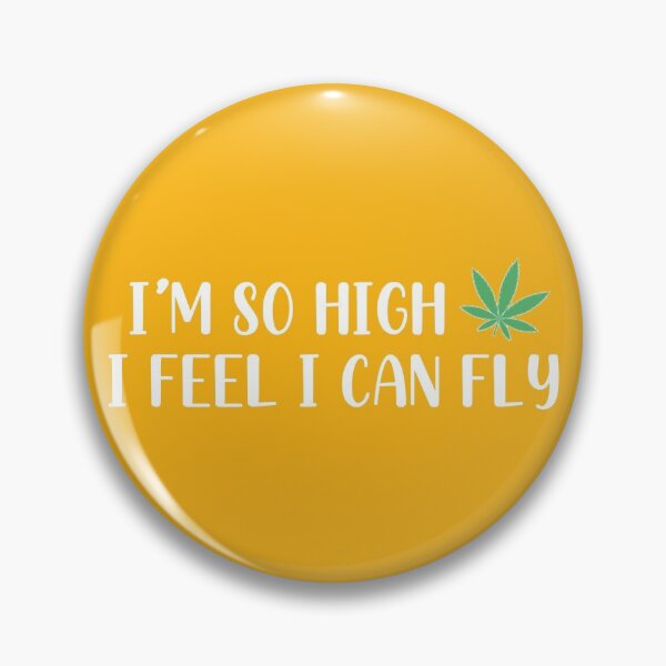 Item preview, I'm So High, I Feel I Can Fly (Yellow BG) designed and sold by FilipeFerreira.