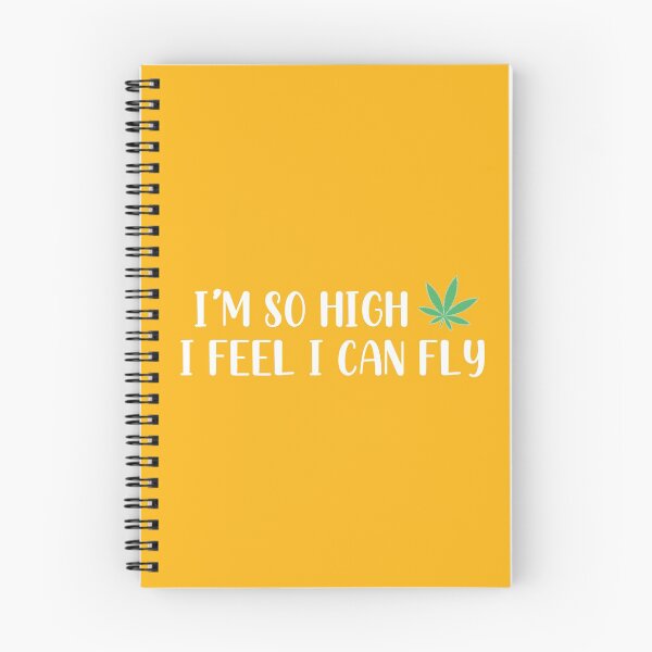 Item preview, I'm So High, I Feel I Can Fly (Yellow BG) designed and sold by FilipeFerreira.