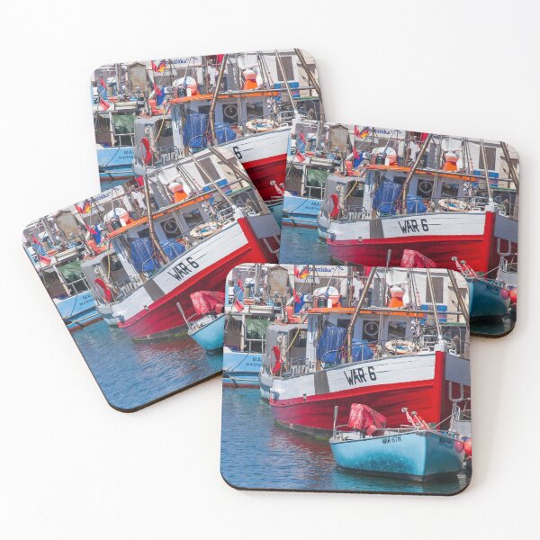 Item preview, Fishing boats, Alter Strom, Warnemünde, Rostock, Mecklenburg-Western Pomerania designed and sold by Torsten  Krüger.