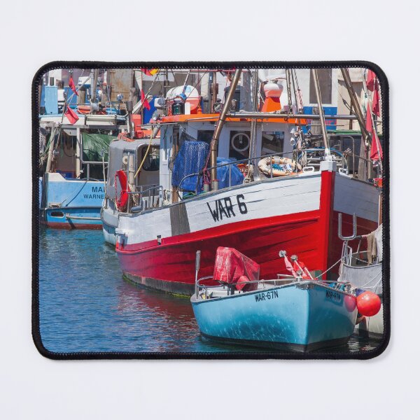 Item preview, Fishing boats, Alter Strom, Warnemünde, Rostock, Mecklenburg-Western Pomerania designed and sold by Torsten Krüger.