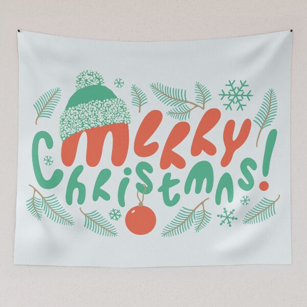 Item preview, Merry Christmas! Typography design 2 designed and sold by lents.