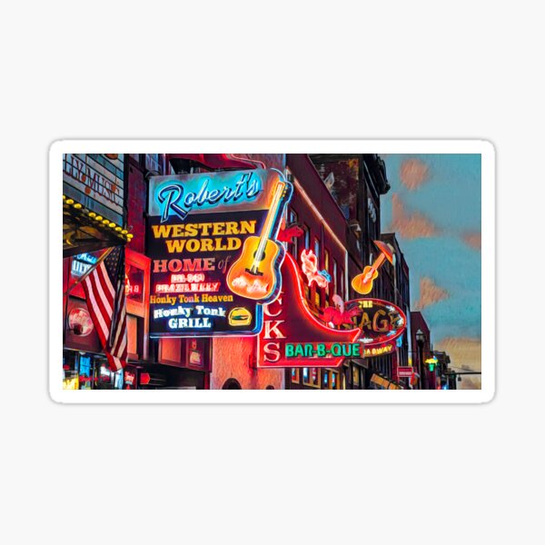 Item preview, Downtown Nashville Tennessee designed and sold by Sofia-Draws.