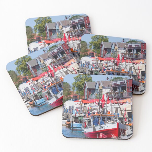 Item preview, Fishing boats, Alter Strom, Warnemünde, Rostock, Mecklenburg-Western Pomerania designed and sold by Torsten  Krüger.