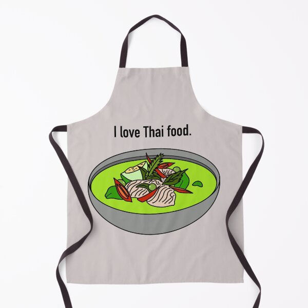 Item preview, I love Thai food, Thai famous dish, Green Curry , symbolic soup of Thailand. designed and sold by SawineeArtwork.