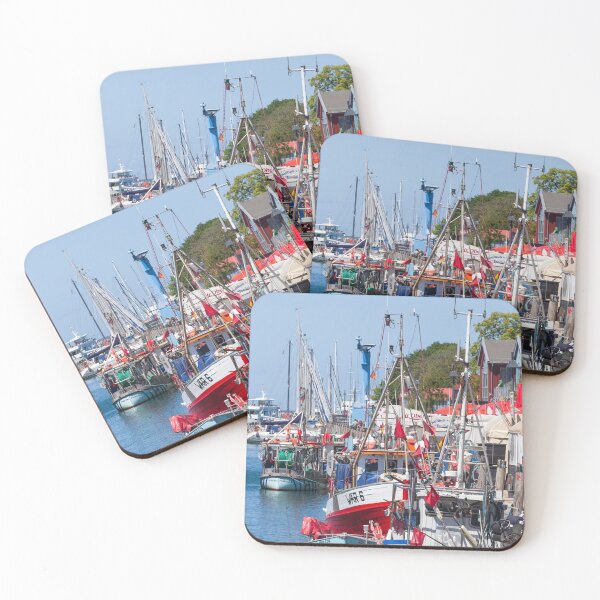 Item preview, Fishing boats, Alter Strom, Warnemünde, Rostock, Mecklenburg-Western Pomerania designed and sold by Torsten  Krüger.