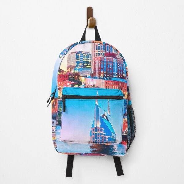 Item preview, Nashville Skyline at Night designed and sold by Sofia-Draws.