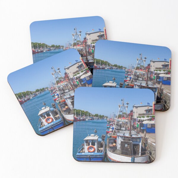 Item preview, Fishing boats, Alter Strom, Warnemünde, Rostock, Mecklenburg-Western Pomerania designed and sold by Torsten  Krüger.