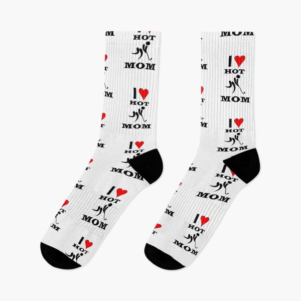 Item preview, I Love Hot Hockey Moms designed and sold by aliaiffa.