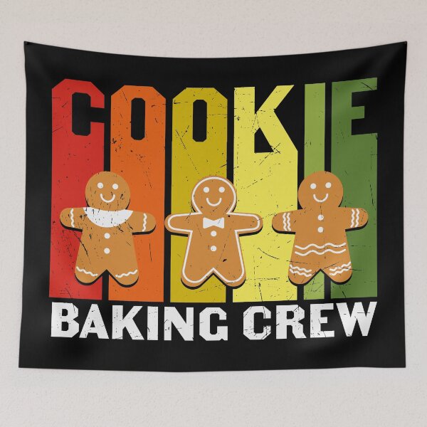 Item preview, Cute Cookie Baking Crew Happy Christmas Family Gingerbread Team designed and sold by Pexilus.