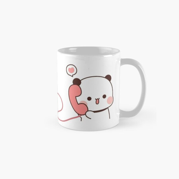 Panda And Brownie Bear Couple Classic Mug