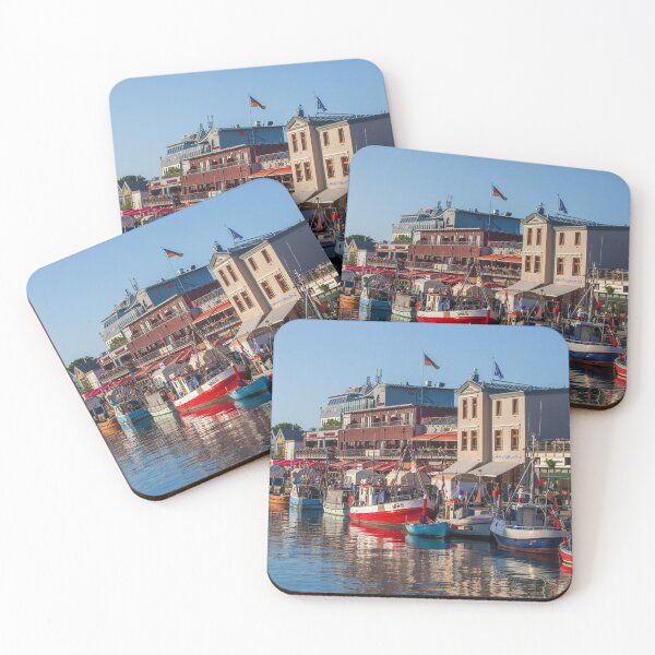 Item preview, Fishing boats, Alter Strom, Warnemünde, Rostock, Mecklenburg-Western Pomerania designed and sold by Torsten  Krüger.