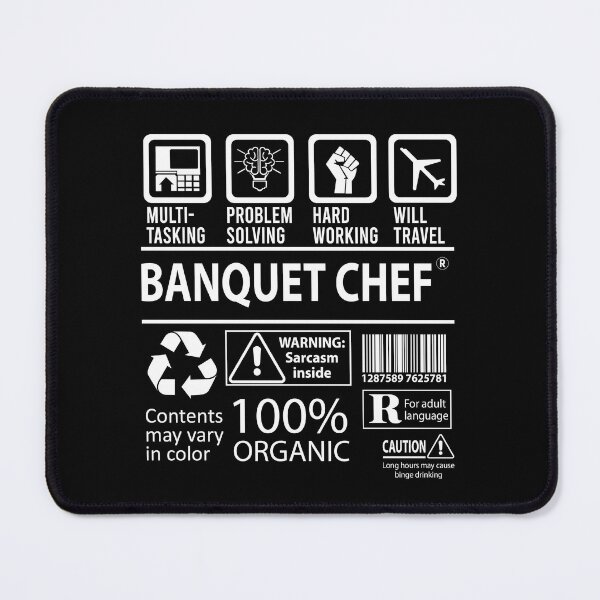 Item preview, Banquet Chef T Shirt - MultiTasking Certified Job Gift Item Tee designed and sold by andahanson.