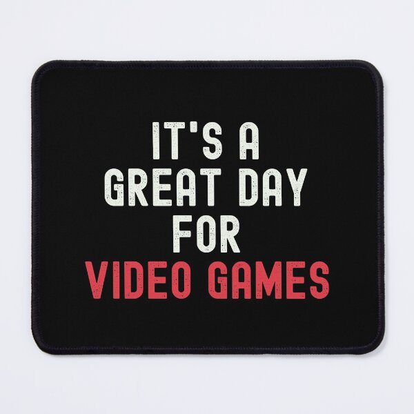 Item preview, It's a Great Day for Video Games designed and sold by kindxinn.