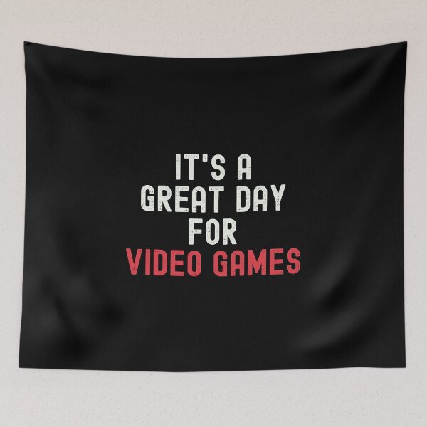 Item preview, It's a Great Day for Video Games designed and sold by kindxinn.
