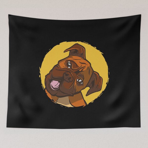 Item preview, Cute boxer dog designed and sold by DerSenat.
