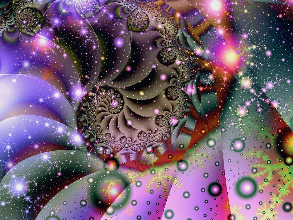 “Cosmic Spiral” by Brian Exton | Redbubble