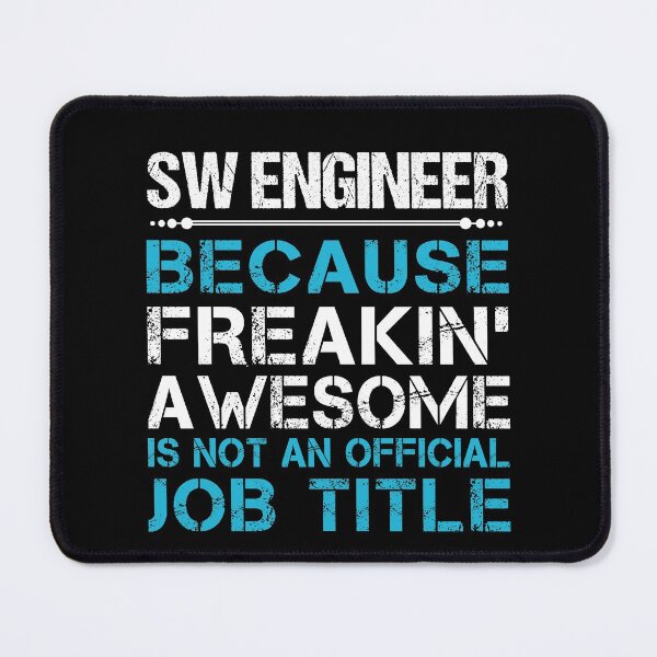 Item preview, Sw Engineer T Shirt - Freaking Awesome Job Gift Item Tee designed and sold by oetate4774.
