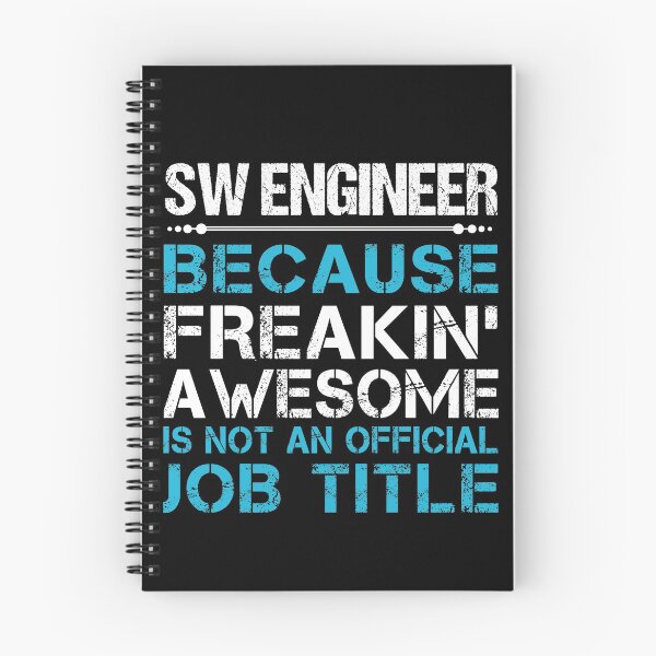 Item preview, Sw Engineer T Shirt - Freaking Awesome Job Gift Item Tee designed and sold by oetate4774.