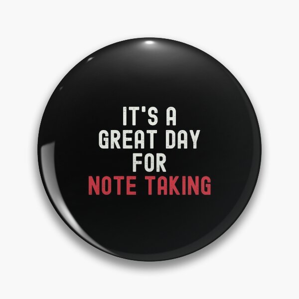 Item preview, It's a Great Day for Note Taking designed and sold by kindxinn.