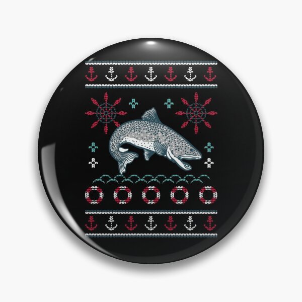 Item preview, Pike, pike fishermen, Christmas designed and sold by DerSenat.
