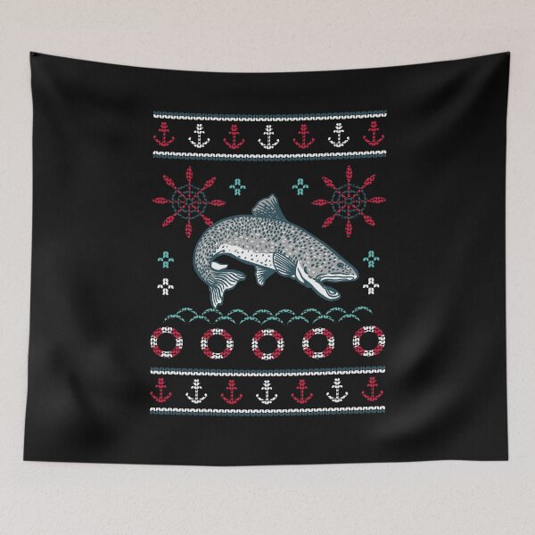 Item preview, Pike, pike fishermen, Christmas designed and sold by DerSenat.