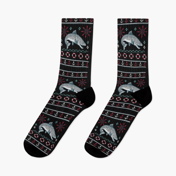 Item preview, Pike, pike fishermen, Christmas designed and sold by DerSenat.