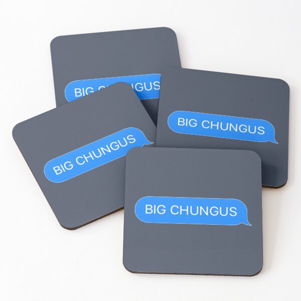 Item preview, BIG CHUNGUS Meme Imesssage   designed and sold by MrBeesArt.