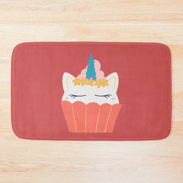 Item preview, Cute Maroon and Pink Unicorn Cupcake designed and sold by Yulia Saraswati.