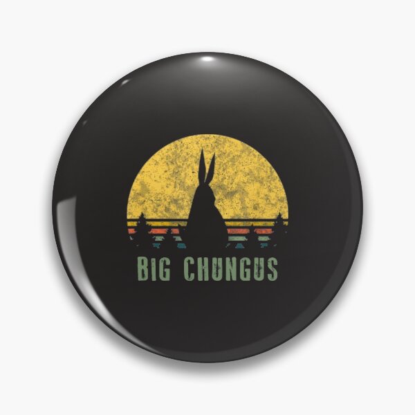 Artikelvorschau, Big Chungus Retro Vintage Meme entworfen und verkauft von MrBeesArt.