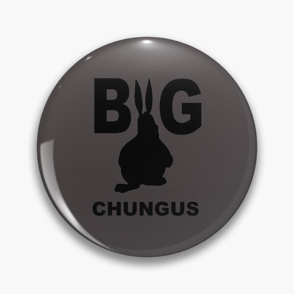 Item preview, Big Chungus Shadow Meme Fat Bunny   designed and sold by MrBeesArt.