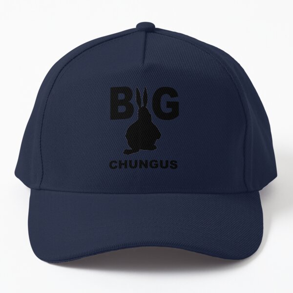 Big Chungus Shadow Meme Fat Bunny   Baseball Cap