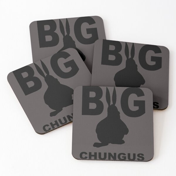 Item preview, Big Chungus Shadow Meme Fat Bunny   designed and sold by MrBeesArt.