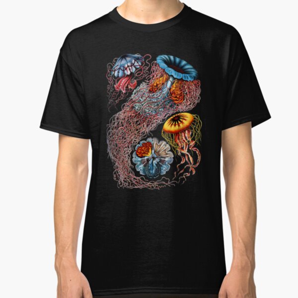 Vintage Jellyfish by Ernst Haeckel Classic T-Shirt