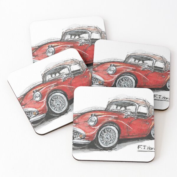 Item preview, Daimler Dart SP250 in red designed and sold by Francohanekom.