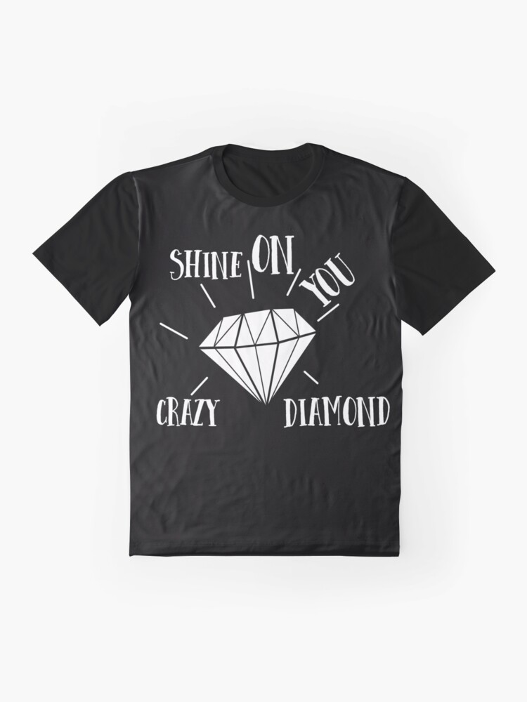 pink floyd shine on you crazy diamond t shirt