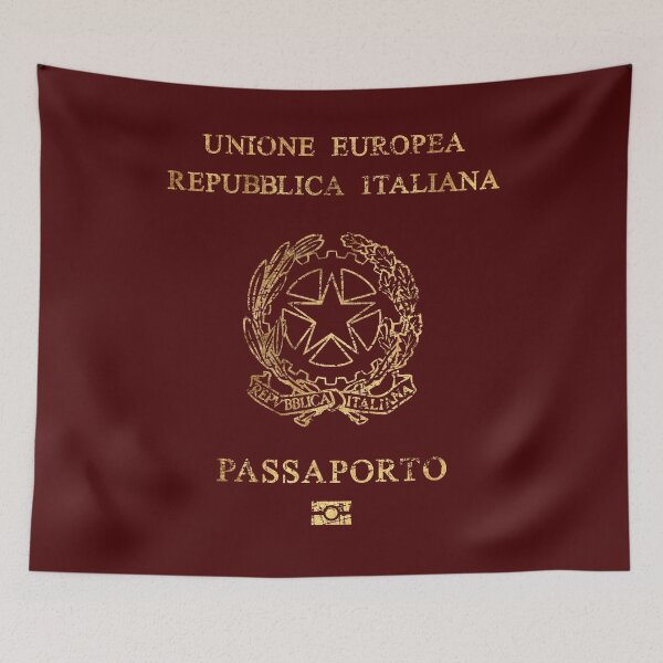 Item preview, Italian Vintage Passport designed and sold by Lidra Zehcnas.