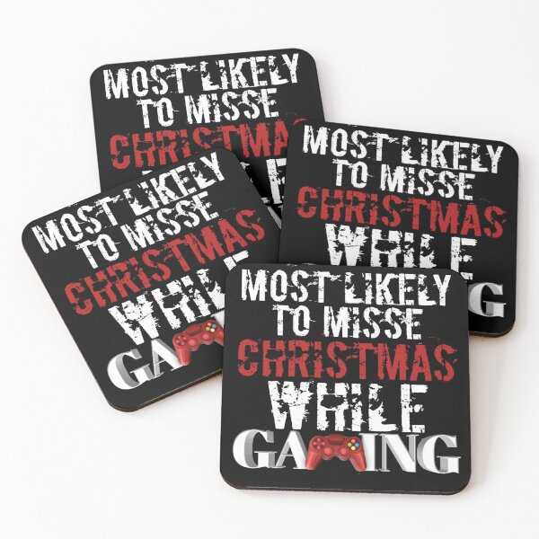 Item preview, Most Likely To Miss Christmas While Gaming designed and sold by StoreRahhal.