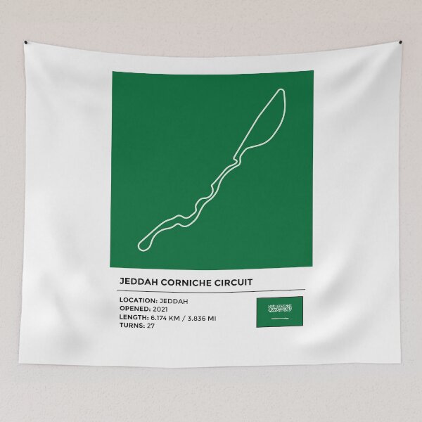 Item preview, Jeddah Corniche Circuit [info] designed and sold by MS80 design.