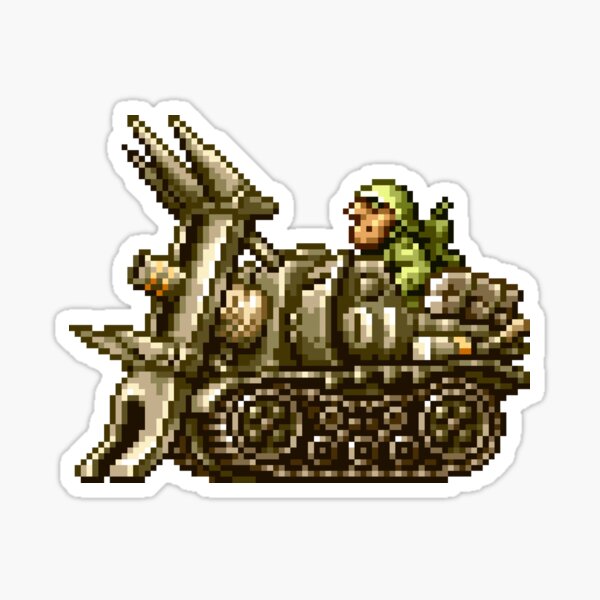 Metal Slug essential Sticker for Sale by Oliverworld