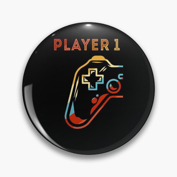 Item preview, Copy of Matching Gamer Couple Player 1 designed and sold by ExcitedMood.