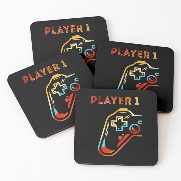 Item preview, Copy of Matching Gamer Couple Player 1 designed and sold by ExcitedMood.
