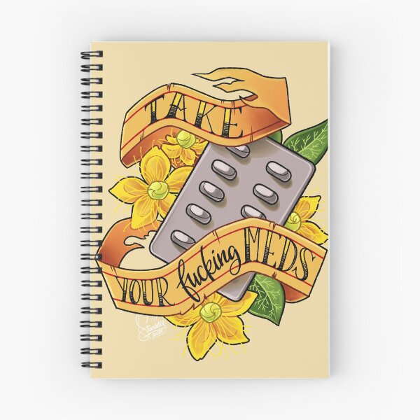 Item preview, Tome sus medicamentos Fing designed and sold by Stivaktis Art.