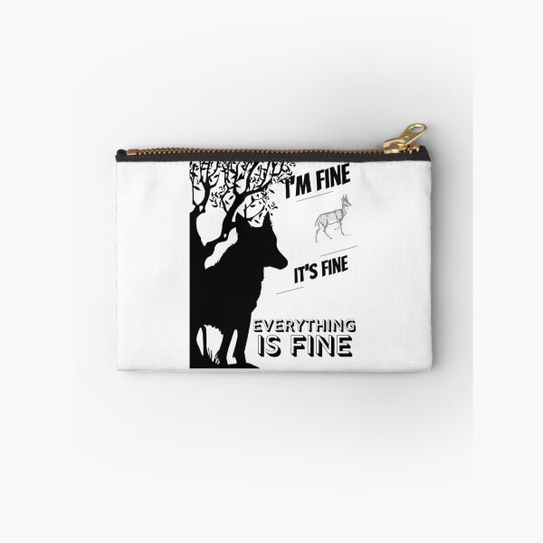 Item preview, Im Fine Everything Is Fine Christmas designed and sold by reka88.