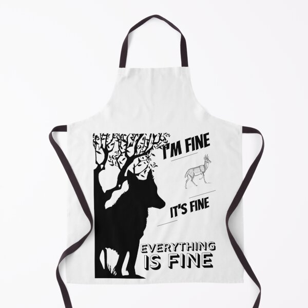 Item preview, Im Fine Everything Is Fine Christmas designed and sold by reka88.