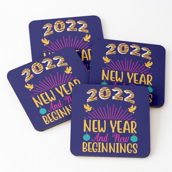 Item preview, New Year And New Beginnings 2022 designed and sold by BhavyaBathla.