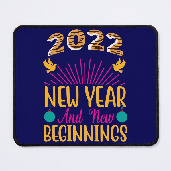 Item preview, New Year And New Beginnings 2022 designed and sold by BhavyaBathla.