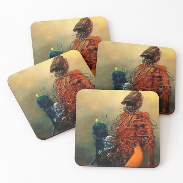 Item preview, Untitled (Automatons) by Zdzislaw Beksinski designed and sold by ReimagineStore.