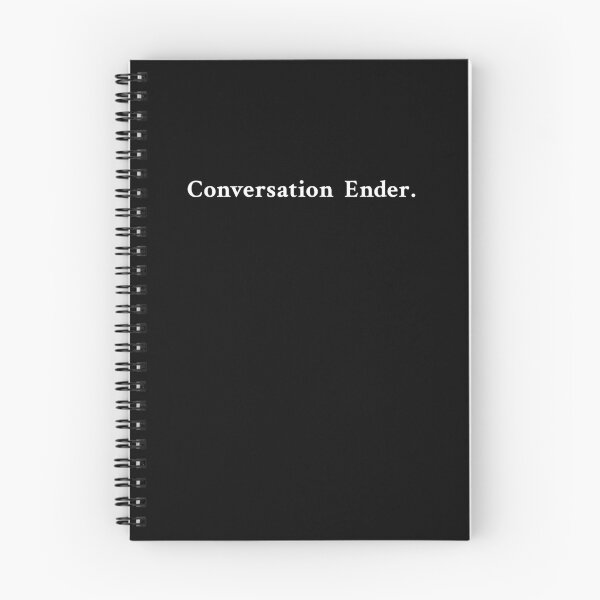 Item preview, Conversation Ender designed and sold by OrenjiMan.