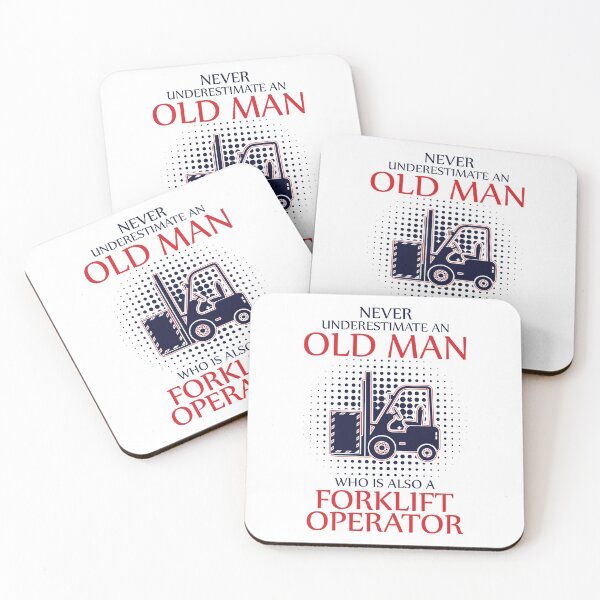 Item preview, Never Underestimate Forklift Operator designed and sold by triclownmerch.