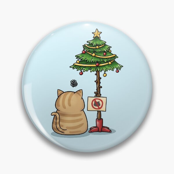 Item preview, Funny Cat Christmas Tree designed and sold by Takeda-art.
